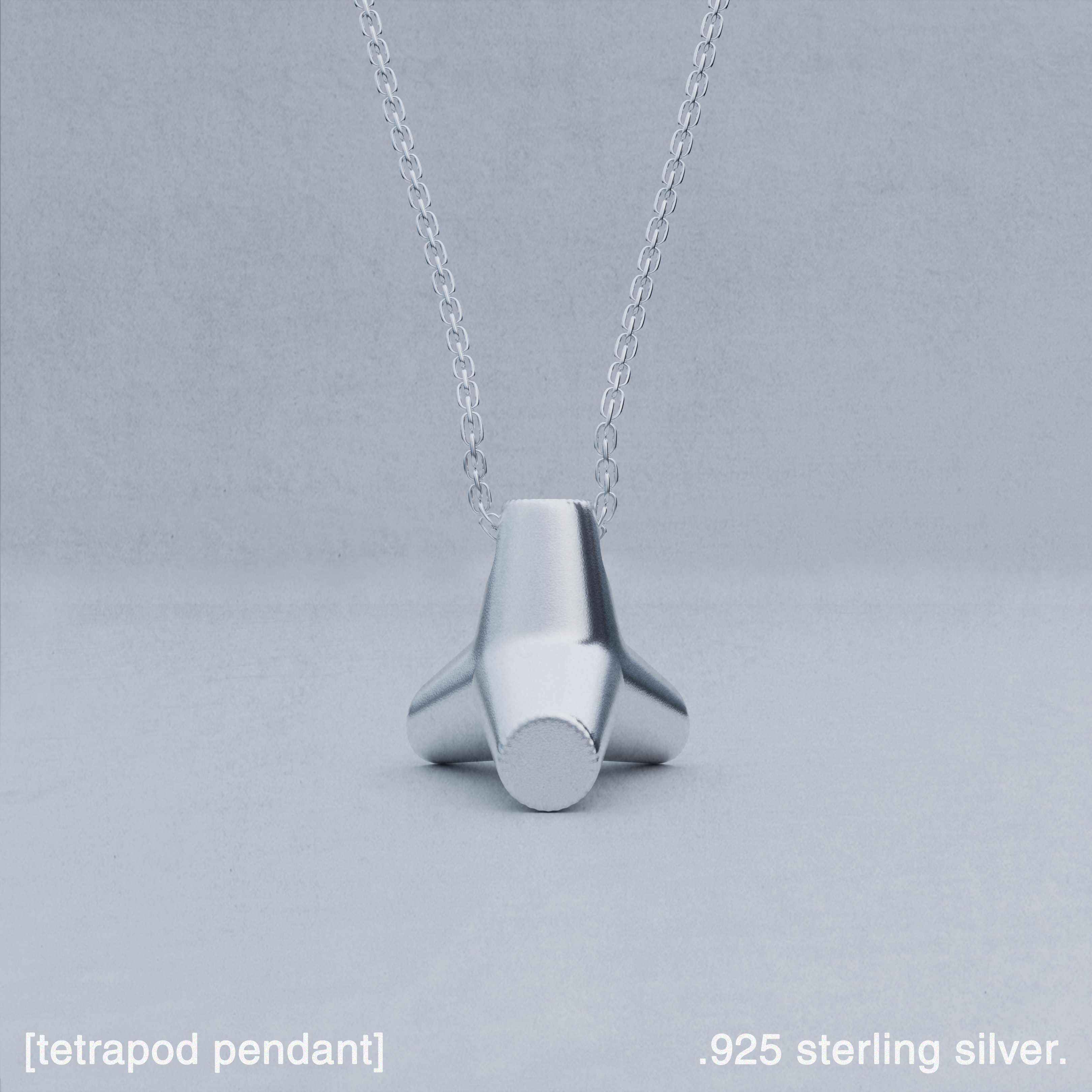 Tetrapod Necklace dfsastudios Tetrapod Necklace dfsastudios