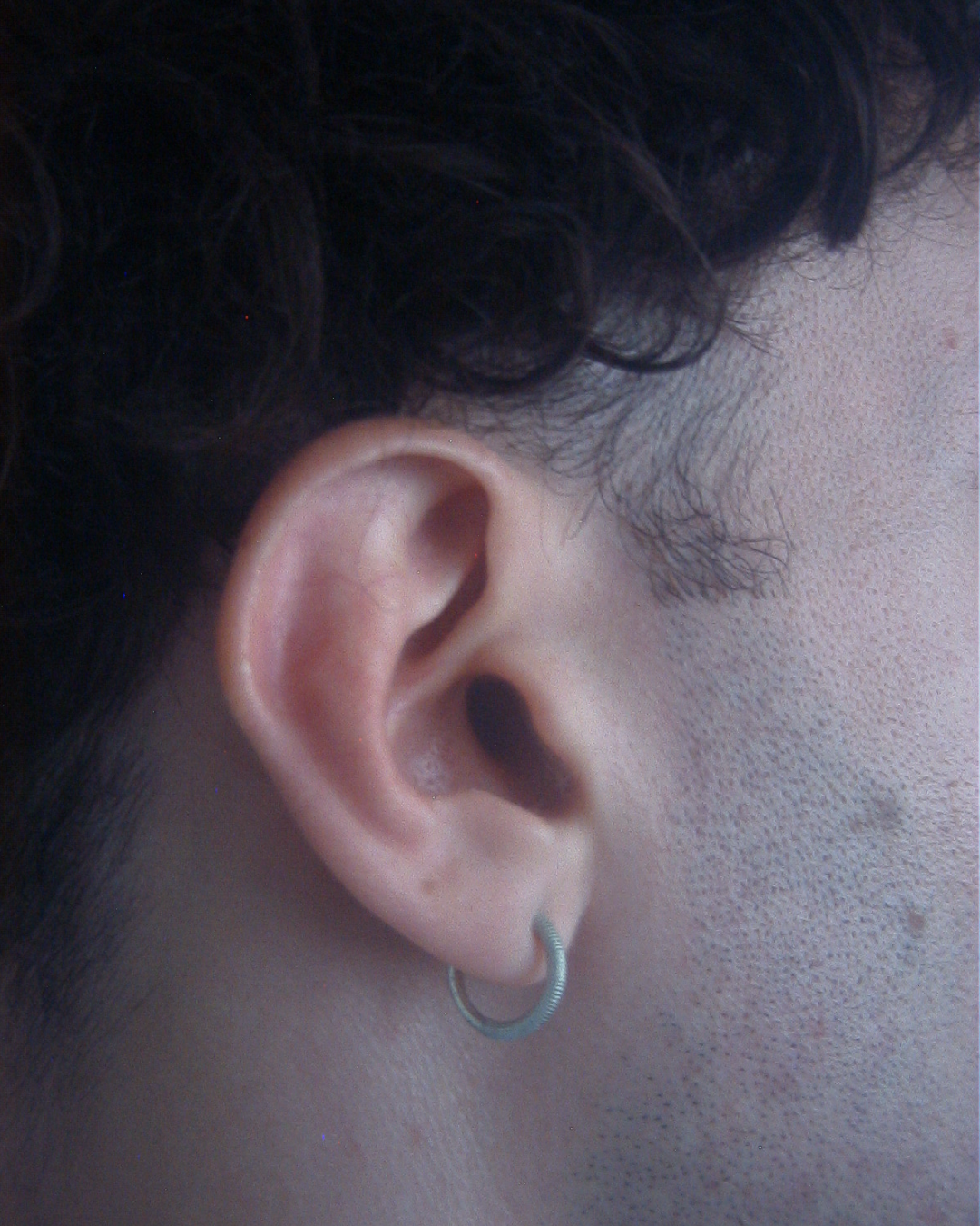 knurling earrings